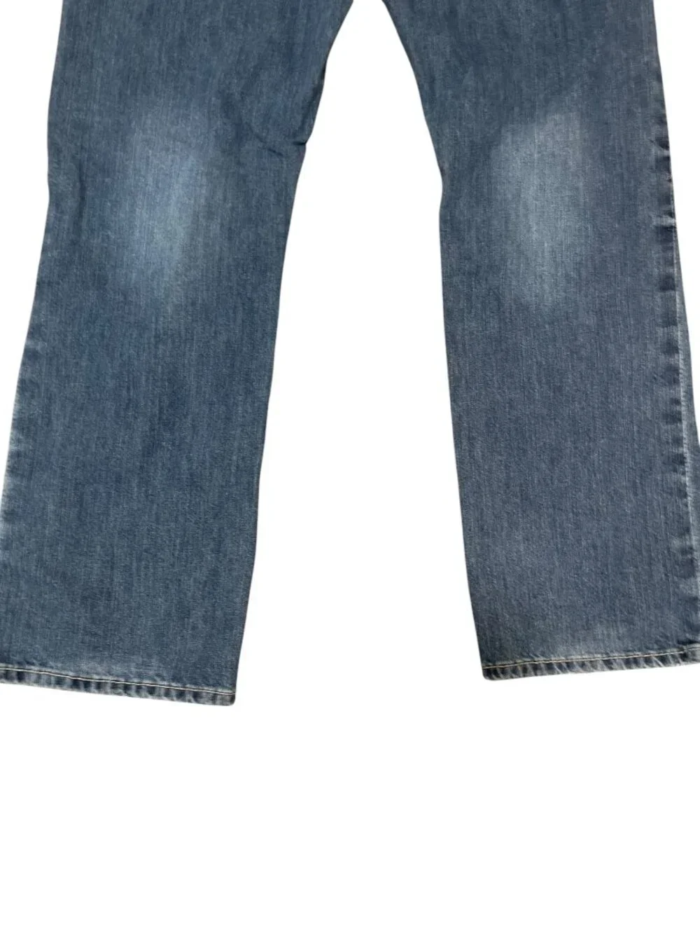 True Religion Billy Relaxed Bootcut Stretch Logo Denim Blue Jeans Men's Sz 38